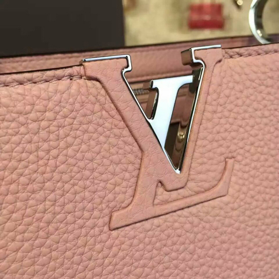 Louis Vuitton M42258 Capucines PM Tote Bag Taurillon Leather