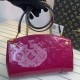 Louis Vuitton M50406 Santa Monica Clutch Crossbody Bag Monogram Vernis