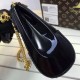 Louis Vuitton M50408 Santa Monica Clutch Crossbody Bag Monogram Vernis