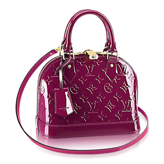 Louis Vuitton M50565 Alma BB Tote Bag Monogram Vernis