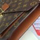 Louis Vuitton M51185 Monceau Crossbody Bag Monogram Canvas