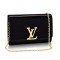 Louis Vuitton M51601 Louise Chain PM Crossbody Bag Monogram Vernis