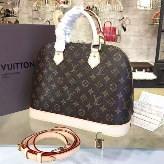 Louis Vuitton M53151 Alma PM Tote Bag Monogram Canvas