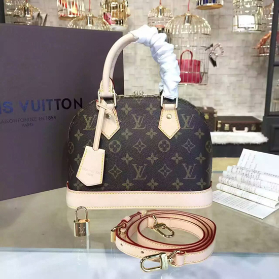 Louis Vuitton M53152 Alma BB Tote Bag Monogram Canvas