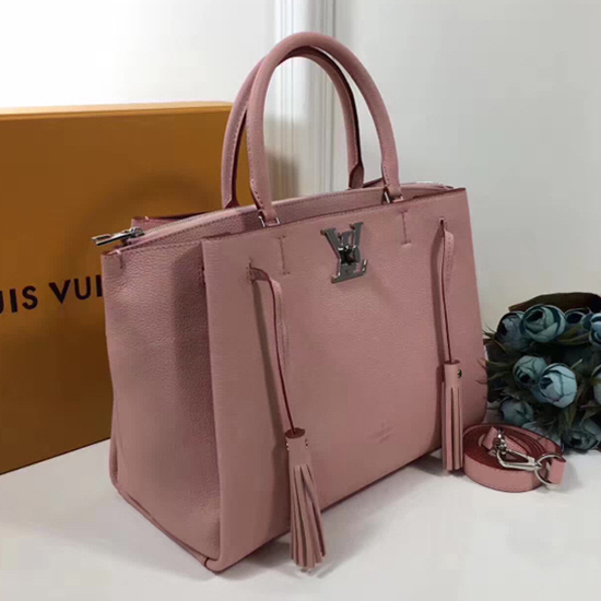 Louis Vuitton M54572 Lockmeto Tote Bag Soft Calf Leather