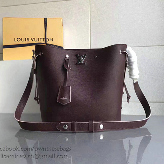 Louis Vuitton Lockme Bucket M54680 Taurillon Leather