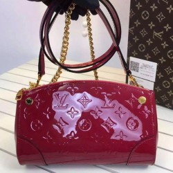 Louis Vuitton M50587 Santa Monica Clutch Crossbody Bag Monogram Vernis