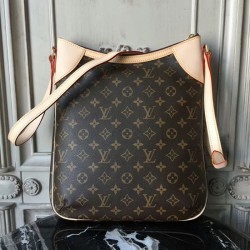 Louis Vuitton M56389 Odeon MM Crossbody Bag Monogram Canvas