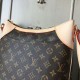 Louis Vuitton M56389 Odeon MM Crossbody Bag Monogram Canvas