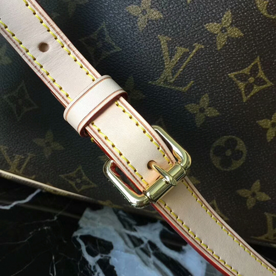 Louis Vuitton M56390 Odeon PM Crossbody Bag Monogram Canvas