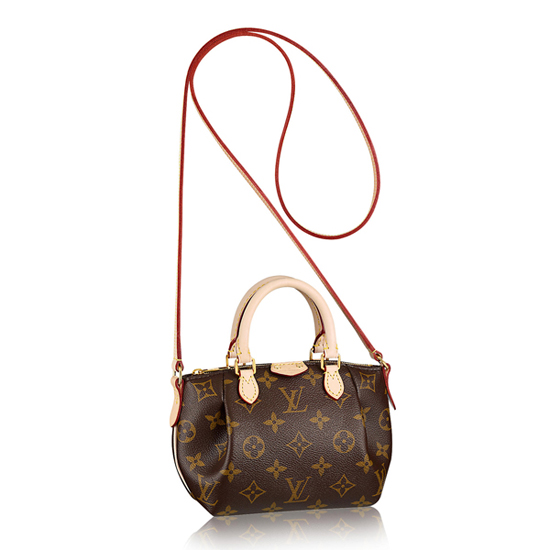 Louis Vuitton M61253 Nano Turenne Crossbody Bag Monogram Canvas