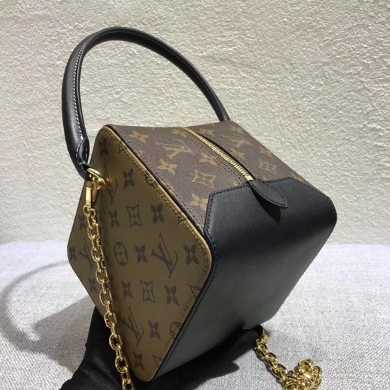 Louis Vuitton Square Chain Small Bag M62791 Monogram Canvas