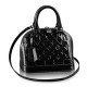 Louis Vuitton M90063 Alma BB Tote Bag Monogram Vernis