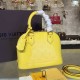 Louis Vuitton M90104 Alma BB Tote Bag Monogram Vernis