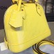 Louis Vuitton M90104 Alma BB Tote Bag Monogram Vernis