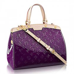 Louis Vuitton M90106 Brea MM Tote Bag Monogram Vernis