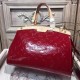 Louis Vuitton M90233 Brea MM Tote Bag Monogram Vernis