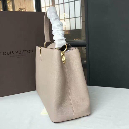 Louis Vuitton M94428 Capucines MM Tote Bag Taurillon Leather