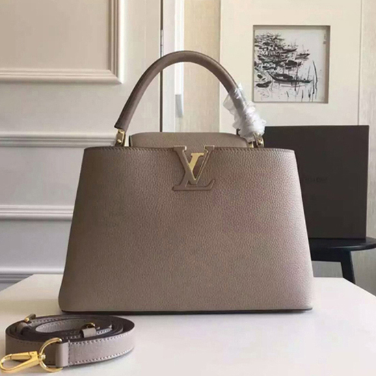 Louis Vuitton M94634 Capucines BB Tote Bag Taurillon Leather