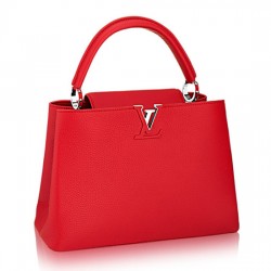 Louis Vuitton M94740 Capucines MM Tote Bag Taurillon Leather