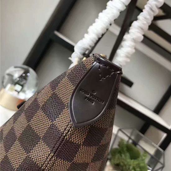 Louis Vuitton N41013 Iena MM Shoulder Bag Damier Ebene Canvas