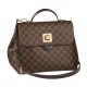 Louis Vuitton N41168 Bergamo MM Shoulder Bag Damier Ebene Canvas