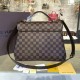 Louis Vuitton N41168 Bergamo MM Shoulder Bag Damier Ebene Canvas