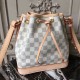 Louis Vuitton N41220 Noe BB Shoulder Bag Damier Azur Canvas