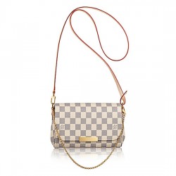 Louis Vuitton N41277 Favorite PM Damier Azur Canvas