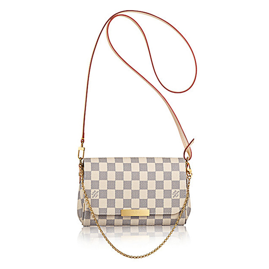 Louis Vuitton N41277 Favorite PM Damier Azur Canvas