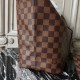 Louis Vuitton N41358 Neverfull MM Shoulder Bag Damier Ebene Canvas