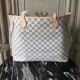 Louis Vuitton N41360 Neverfull GM Shoulder Bag Damier Azur Canvas