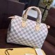 Louis Vuitton N41371 Speedy 25 Tote Bag Damier Azur Canvas