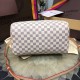 Louis Vuitton N41372 Speedy Bandouliere 35 Tote Bag Damier Azur Canvas