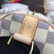 Louis Vuitton N41372 Speedy Bandouliere 35 Tote Bag Damier Azur Canvas