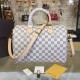 Louis Vuitton N41373 Speedy Bandouliere 30 Tote Bag Damier Azur Canvas