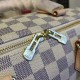 Louis Vuitton N41373 Speedy Bandouliere 30 Tote Bag Damier Azur Canvas