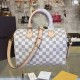 Louis Vuitton N41374 Speedy Bandouliere 25 Tote Bag Damier Azur Canvas