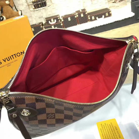 Louis Vuitton N41425 Duomo Shoulder Bag Damier Ebene Canvas