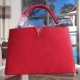 Louis Vuitton M94631 Capucines MM Tote Bag Taurillon Leather