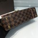 Louis Vuitton N41597 Caissa Clutch Shoulder Bag Damier Ebene Canvas