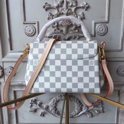 Louis Vuitton N41581 Croisette Crossbody Bag Damier Azur Canvas