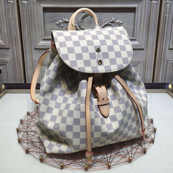 Louis Vuitton N41578 Sperone Backpack Damier Azur Canvas