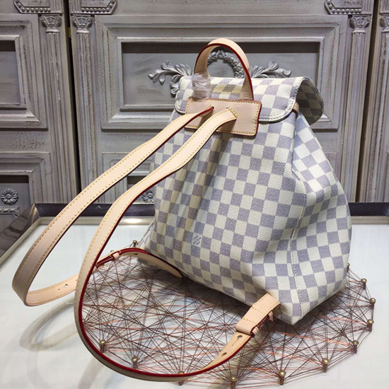 Louis Vuitton N41578 Sperone Backpack Damier Azur Canvas