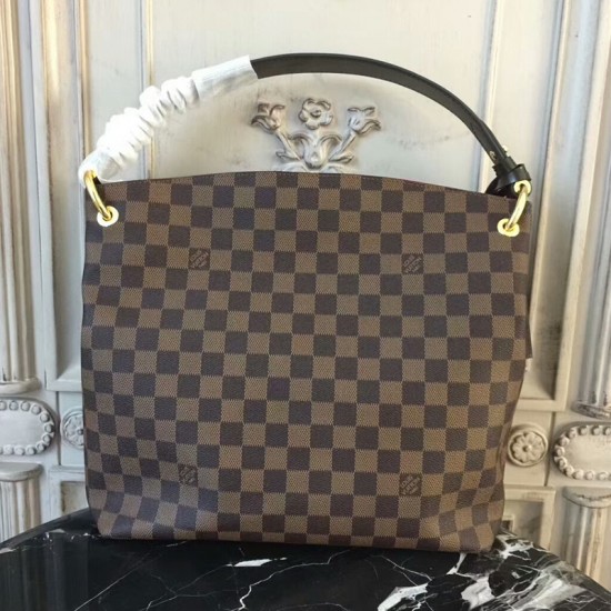 Louis Vuitton Graceful PM N44044 Damier Ebene Canvas