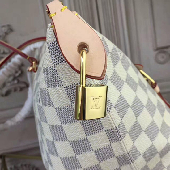 Louis Vuitton Iena MM N44040 Damier Azur Canvas