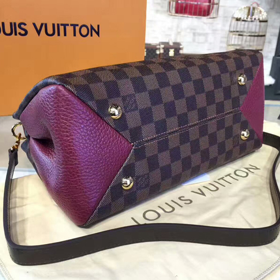 Louis Vuitton N41675 Brittany Tote Bag Damier Ebene Canvas