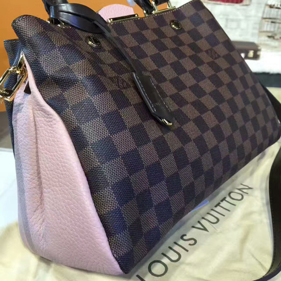 Louis Vuitton N41674 Brittany Tote Bag Damier Ebene Canvas