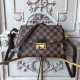 Louis Vuitton N53000 Croisette Crossbody Bag Damier Ebene Canvas