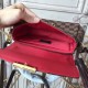 Louis Vuitton N53000 Croisette Crossbody Bag Damier Ebene Canvas